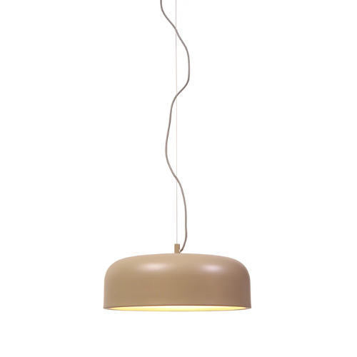Hanglamp aluminium Marseille rond dia.48,5xh.17,5cm, zand